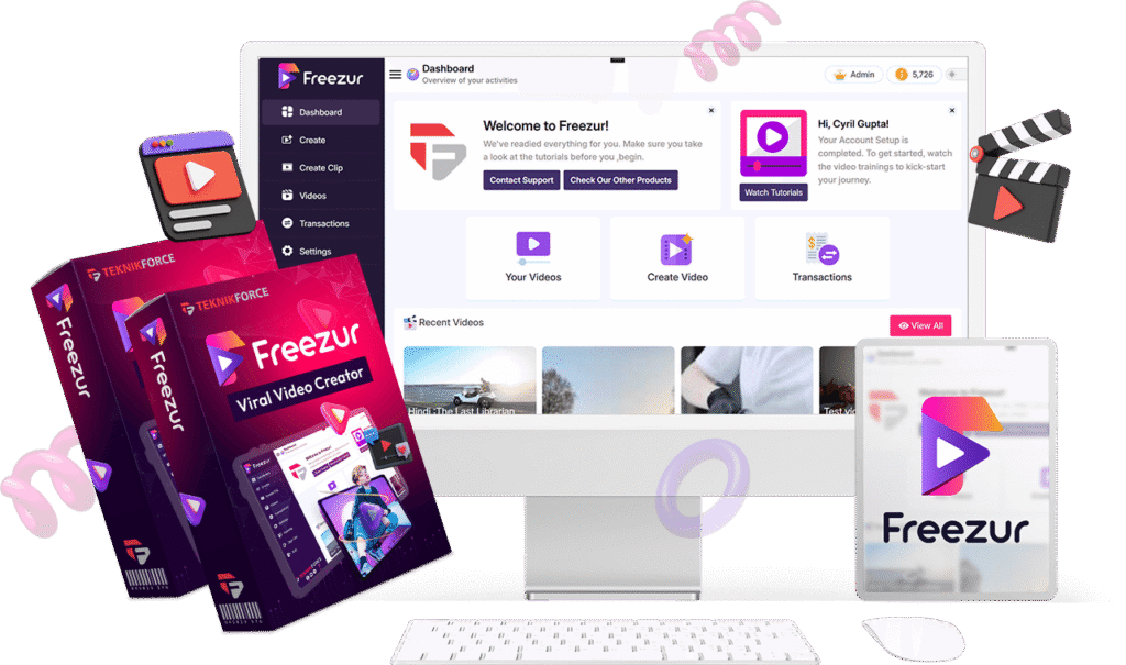Freezur AI Review 2025 — Create 4K HD Videos, Images & Animations Instantly