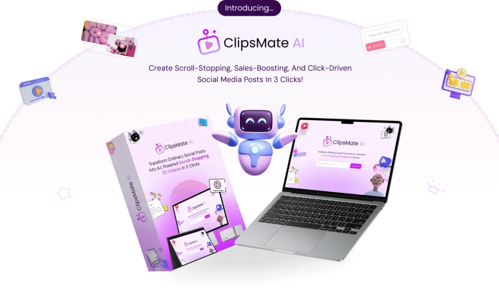ClipsMate AI Review: Create Stunning Videos in Seconds (Full Demo + Bonuses)